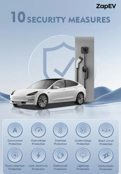 zapev sigma 7.2kw portable ev charger zapev sigma 7.2kw portable ev charger